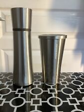 Rare Starbucks Coffee 2005 Stainless Steel 17oz. Thermos & 16oz Travel Cup picture