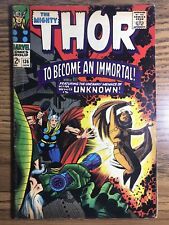 THOR 136 1ST APPEARANCE SIF AS AN ADULT STAN LEE JACK KIRBY KEY MARVEL 1966 picture