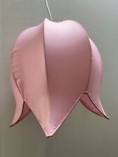 Unique Pink Tulip Vintage Lamp Corner Lamp Hanging  Lamp Barbie Pink Pre Owned picture