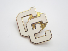 CC Cross Country Gold Tone Vintage Lapel Pin picture