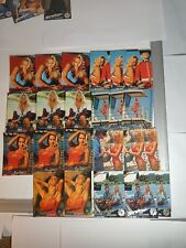1995 Sports Time Baywatch Platinum Pamela Anderson 23 Card Lot/ 2 Rainbow 21 Pla picture