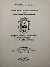 Zeta Phi Beta Sorority Inc National Basilei Leadership Conference  July 1997  picture