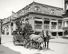 1906 5TH AVENUE STAGE COACH New York  PHOTO  (162-T) picture