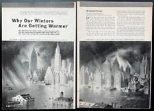 “Why Our Winters Are Getting Warmer” Rachel Carson 1951 Climate Change pictorial picture