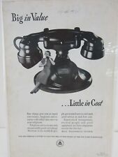 1939 Vintage Bell Telephone System Advertisement 6.5