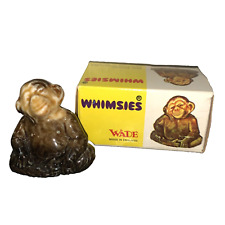 Wade Whimsies #19 Chimp in Original Box Porcelain Figurine Figure Animal Monkey picture