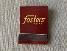 Fosters Ice Cream Original Vintage Matchbook Cover ~ picture