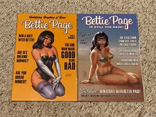 BETTIE PAGE ISSUES #1, 2 DYNAMITE COVERS BY JOSEPH MICHAEL LINSNER picture