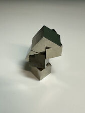 5 cubes__LARGE Lusterous Entwined Interlocking Pyrite Cube Cluster_Spain picture