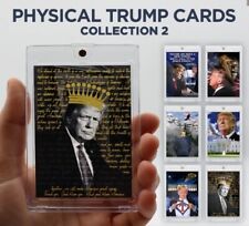 Trump Physical Trading Cards-Collection #2 w/Bonus Gold Card-Limited Print Run) picture