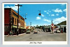 John Day OR-Oregon, City Area Street, Antique, Vintage Postcard picture