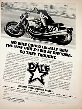 1975 Dale-Starr Z-1 Kawasaki David Aldana Daytona - Vintage Ad picture