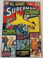 1966 DC Comics SUPERMAN #187 ~ low grade, covers splitting picture