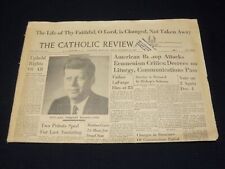 1963 NOVEMBER 29 THE CATHOLIC REVIEW - JOHN FITZGERALD KENNEDY - NP 1847U picture