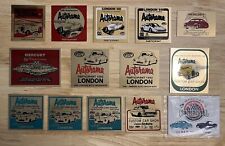Vintage Lot Of Car Show Participation Dash Plaques 14 Plates 80’s &90’s picture
