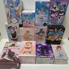 Anime Mixed set Re:ZERO Hatsune Miku etc. Girls Figure Goods lot of 13 Set sale picture