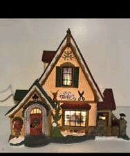 Heartland Valley Village Deluxe Christmas Village Lighted House Tailor Shop picture