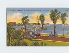 Postcard Yacht Basin & Harbor St. Petersburg Florida USA picture