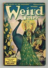 Weird Tales Pulp 1st Series Nov 1943 Vol. 37 #2 GD 2.0 picture