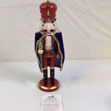 Clever Creations Multicolor Traditional Wooden Nutcracker King With Cape picture