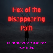 Hex of the Disappearing Path - Powerful Black Magic Curse for Losing One's Way picture