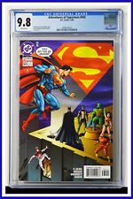 Adventures Of Superman #565 CGC Graded 9.8 DC March 1999 White Pages Comic Book. picture