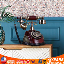 Antique Vintage Style Old Fashion Rotary Dial Phone European Handset Telephone  picture