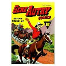 Gene Autry Comics (1942 series) #6 in Fine + condition. Fawcett comics [e picture