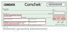 BLANK Green COMDATA Comchek - 5 Pack - Comcheck picture