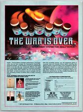 Cybergenics The Natural Steroid Replacement Vintage Nov, 1987 Full Page Print Ad picture