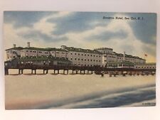 Postcard Sea Girt New Jersey Stockton Hotel Linen Unposted picture