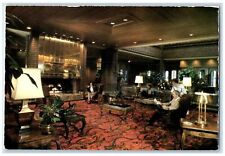 c1950's Lobby Little America Hotel & Restaurant Salt Lake City Utah UT Postcard picture