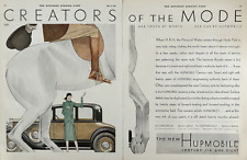 1929 Hupmobile Automobile Six Eight Horse HRH Prince Of Wales Car VTG Print Ad picture