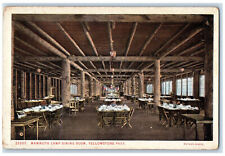 c1920's Mammoth Camp Dining Room Yellowstone Park Haynes Photo Postcard picture