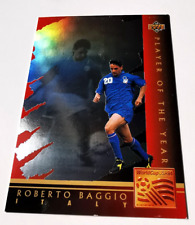 1994 Upper Deck FIFA Wold Cup USA 94 Roberto Baggio Player Of The Year #WC4 picture