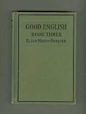Good English Book Three 1921 FN/VF 7.0 picture