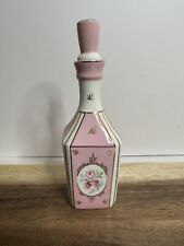 SIMPLY SHABBY CHIC BOTTLE RACHEL ASHWELL LIDDED, PINK SHABBY CHIC DECOR picture