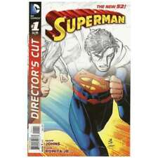 Superman (2011 series) #1 Director's Cut in Near Mint condition. DC comics [e` picture