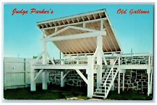 Judge Parker's Old Gallows Fort Smith Arkansas AR Unposted Vintage Postcard picture