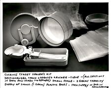 LG50 1982 Orig Art Hager Photo COCAINE STREET DEALER KIT EVIDENCE IN POLICE RAID picture
