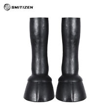 Smitizen Silicone Black Hoof Gloves Cosplay Costumes Animal Feet Fetish picture