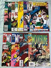 Wolverine # 11 28 50 61 62 71 74 76 77 (1989 1991 1993 ) *Lot of 9* VF/NM picture