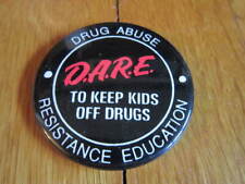 Vintage Dare Drug Abuse Resistance Education Keep Kids off Drugs Button Pin picture
