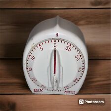 Vintage Robertshaw Lux 60 Minute Mid Century Kitchen Timer Minute Minder picture