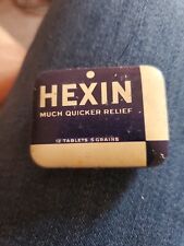 Vintage Hexin Painkiller Medicine Tin picture