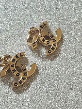DESIGNER TINY GOLD ZIP BUTTONS 12 MM GOLD 2 PC SET picture