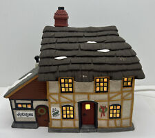 Dickens Village Series Mr. &Mrs. Pickle Cottage Ceramic Department 56 Christmas picture