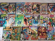 Vtg DC Comic Books Lot 20 Superman Superboy The New Teen Titans Justice League  picture