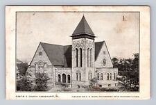 Vandergrift PA-Pennsylvania, First M.E. Church, Antique Vintage Postcard picture