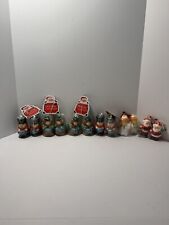 1996 Vintage Magic Creations Christmas Candles Lot Of 6 NIB NOS SANTA BEAR picture